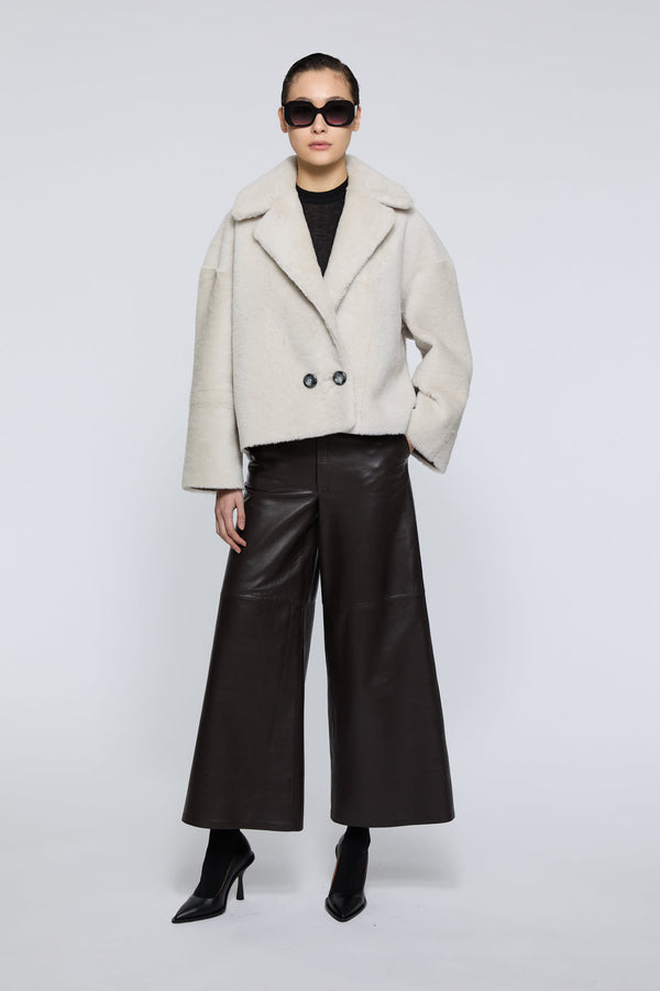 Lara - Shearling Overcoat