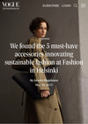 ONAR among must-have sustainable fashion innovations