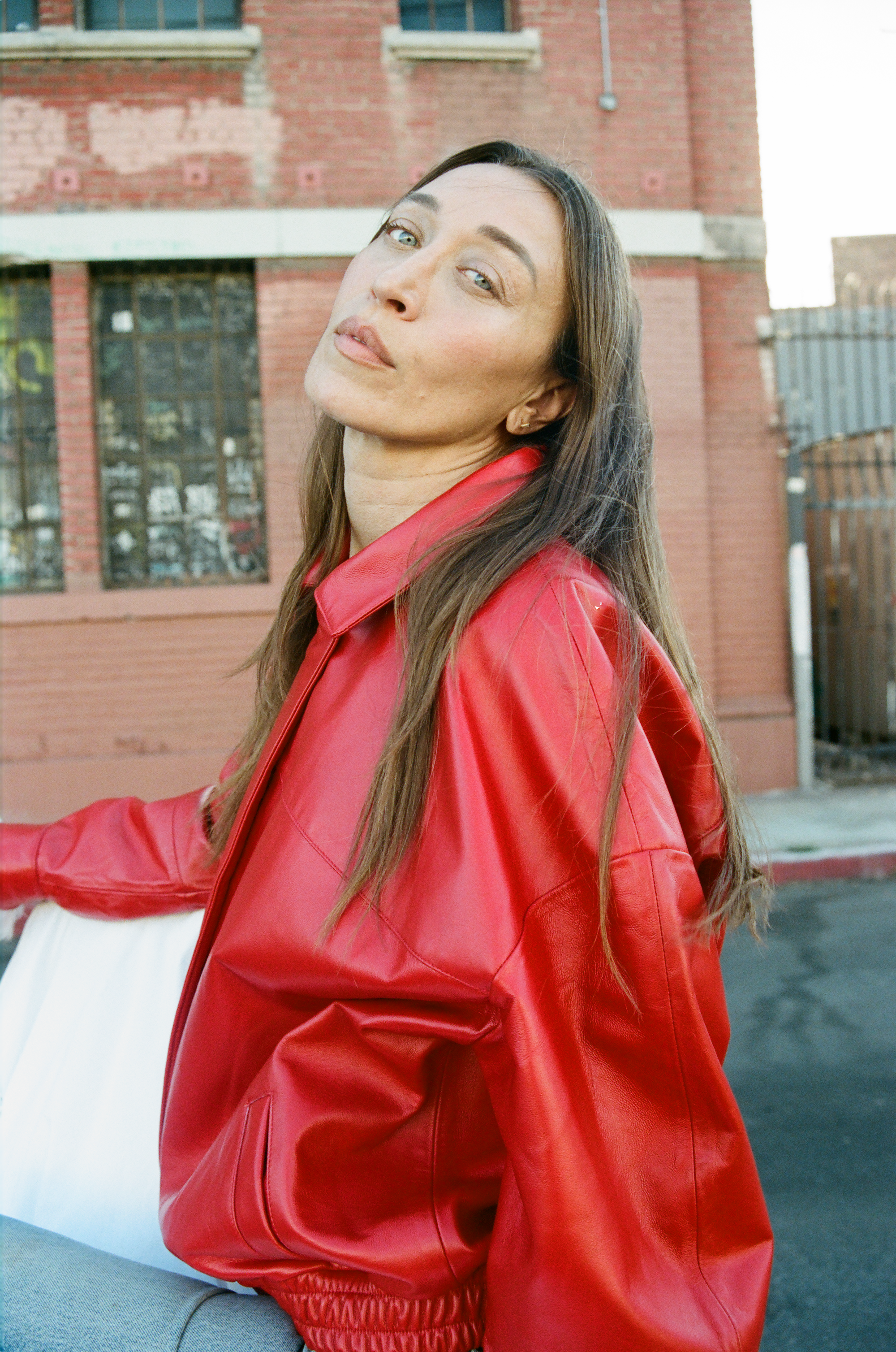 Alana Hadid x Onar Studios Zoe Bomber