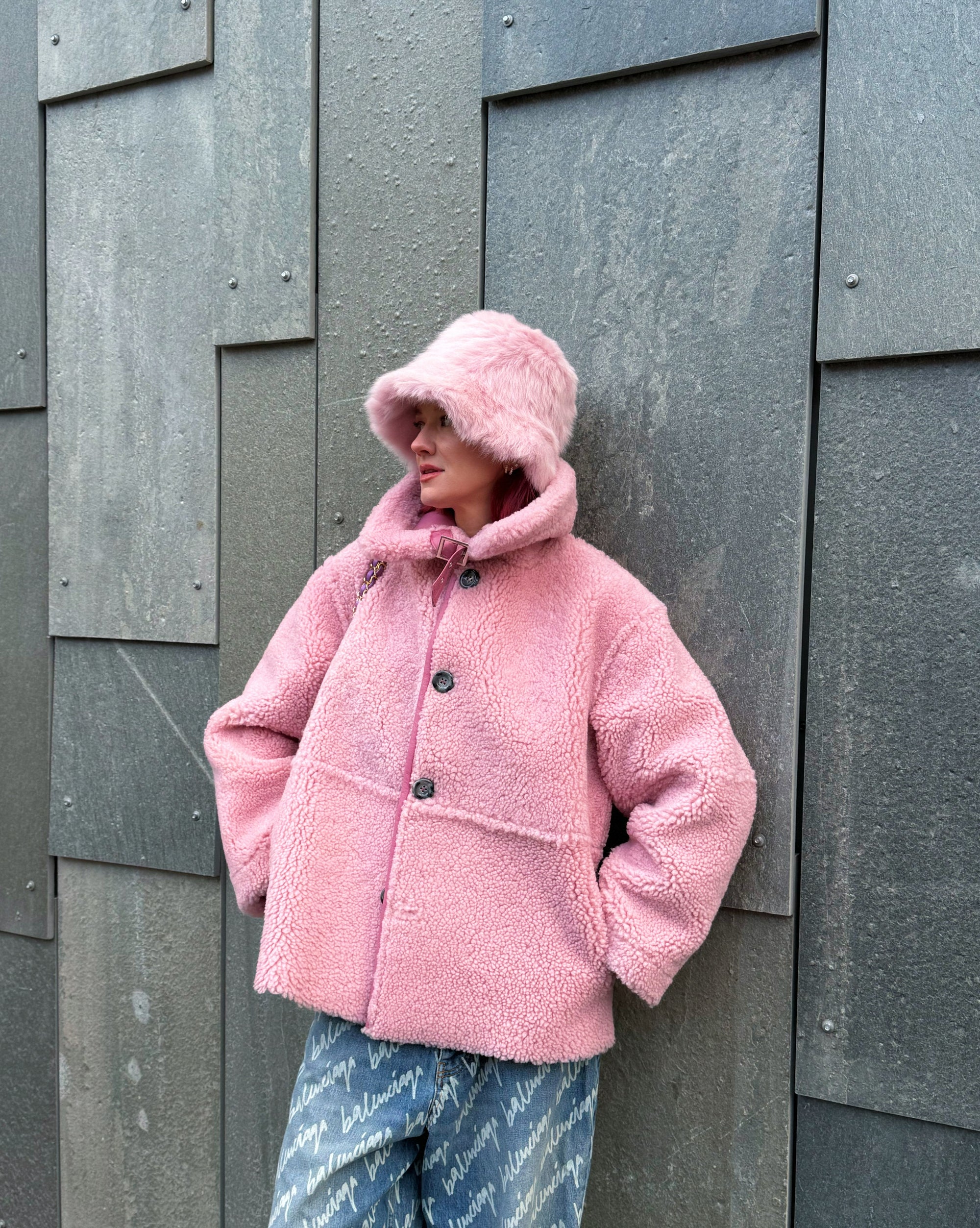 小物 Aviator Saks Fifth Avenue COLLECTION Leather Aviator Jacket | Saks