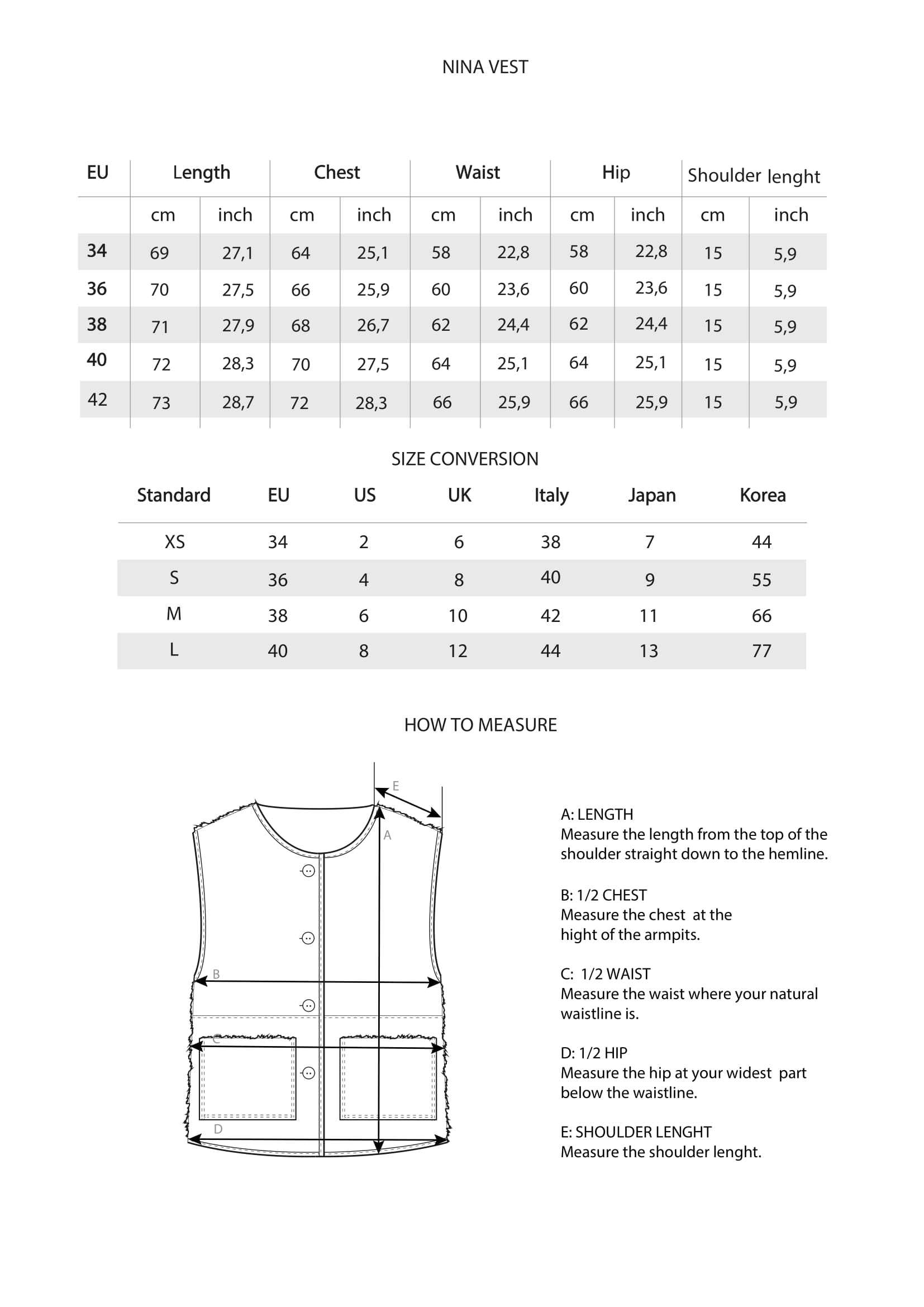 Nina Vest Reversible