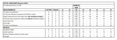 Michelle Skirt Ready to Ship