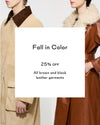 Discover the Fall Palette selection