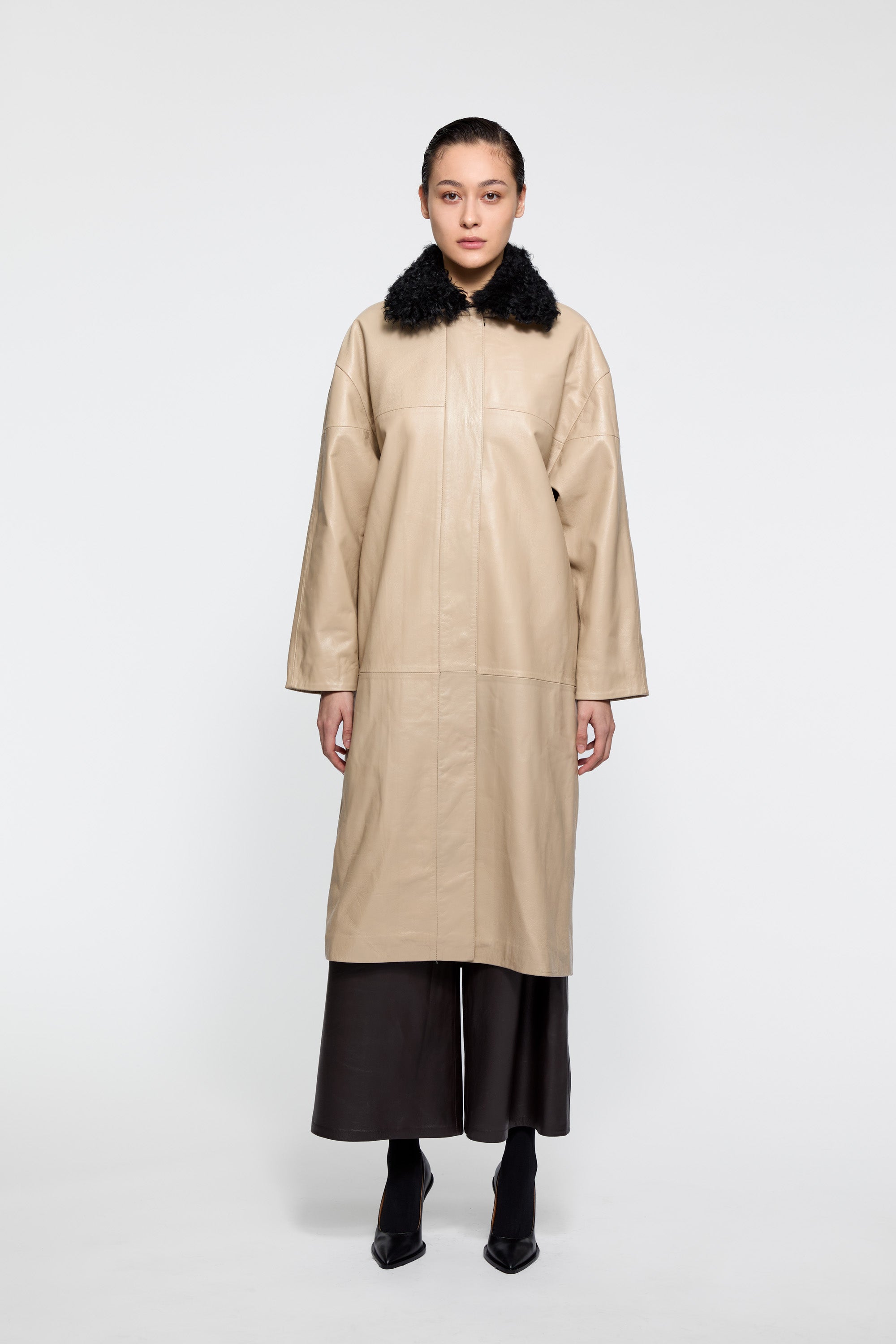 レインドロップコート ココア