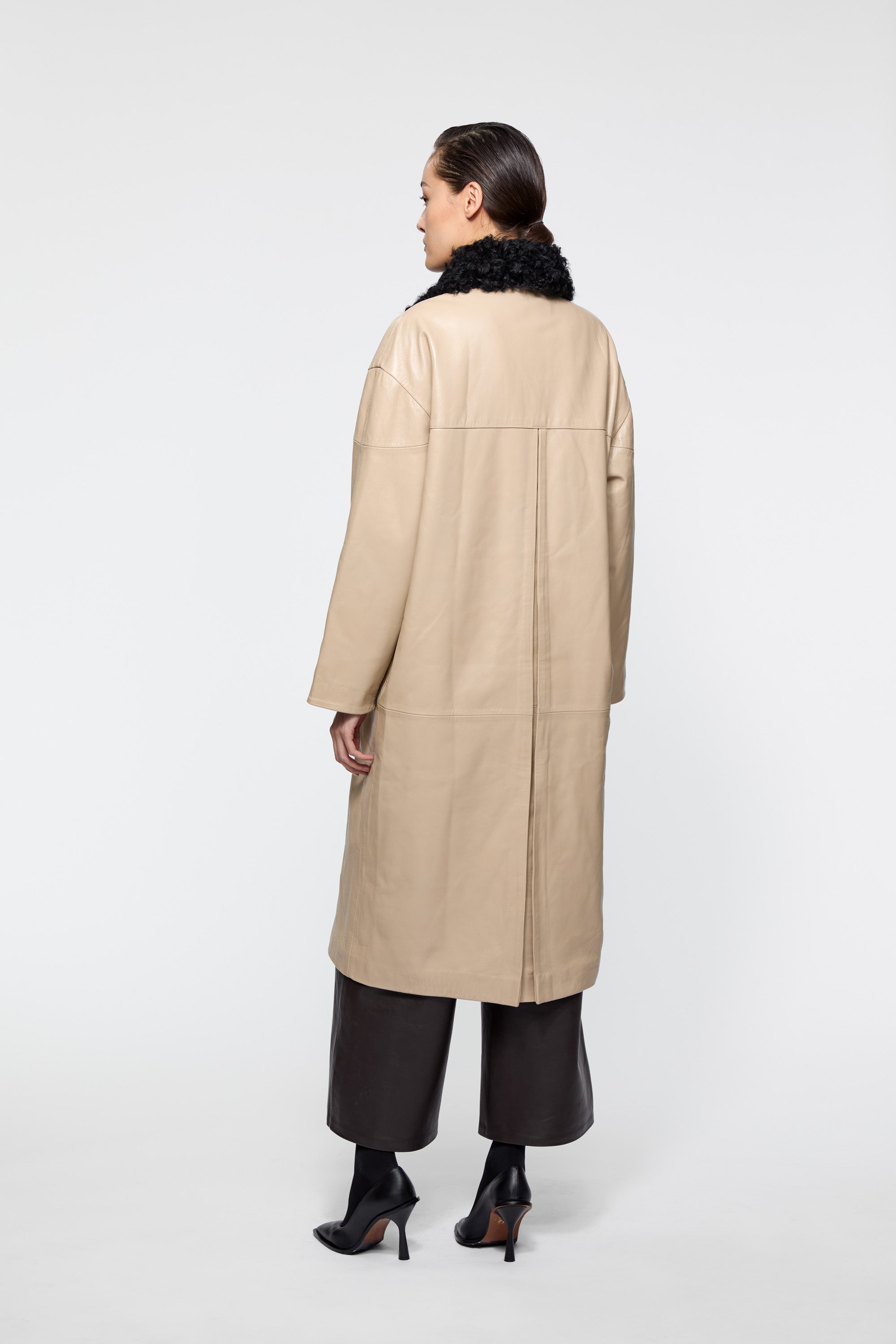 レインドロップコート ココア