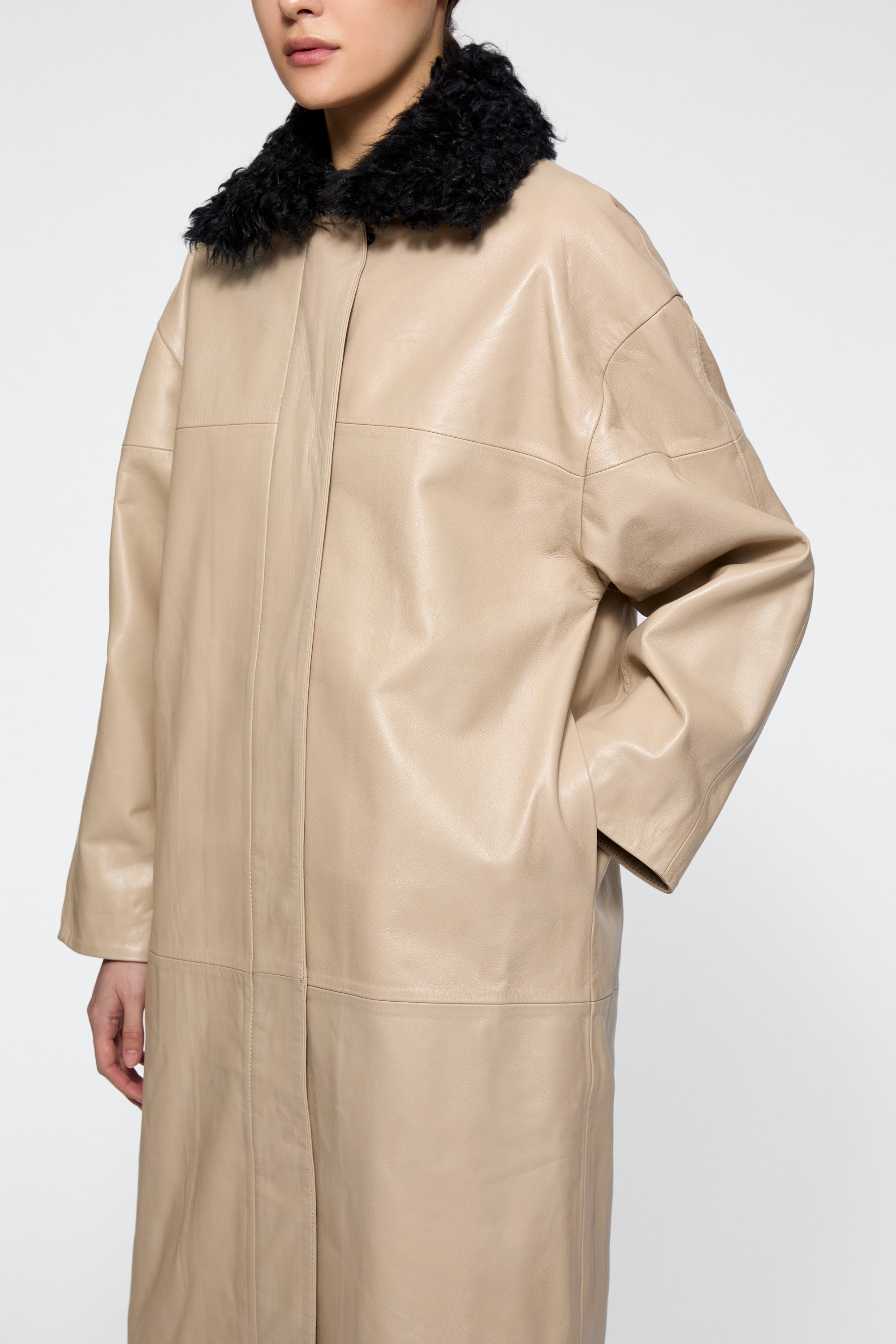 レインドロップコート ココア