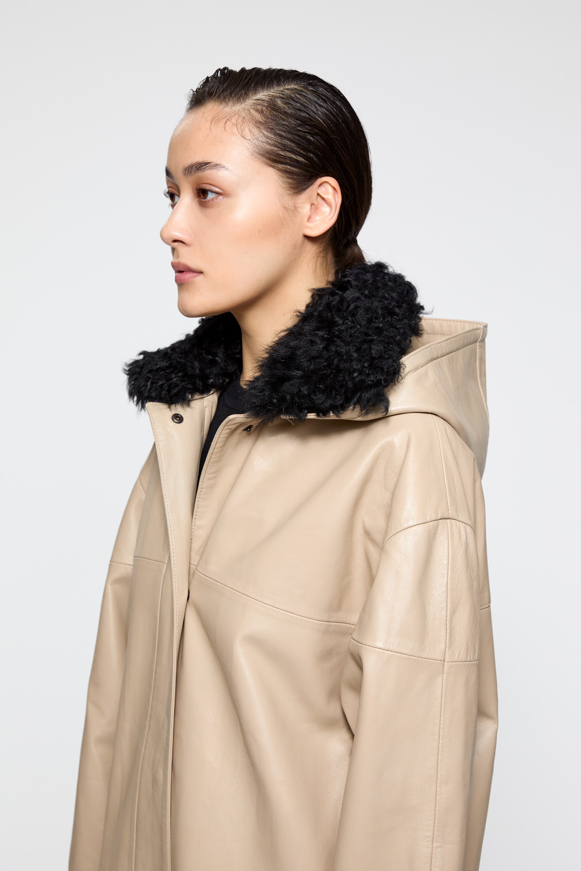 レインドロップコート ココア