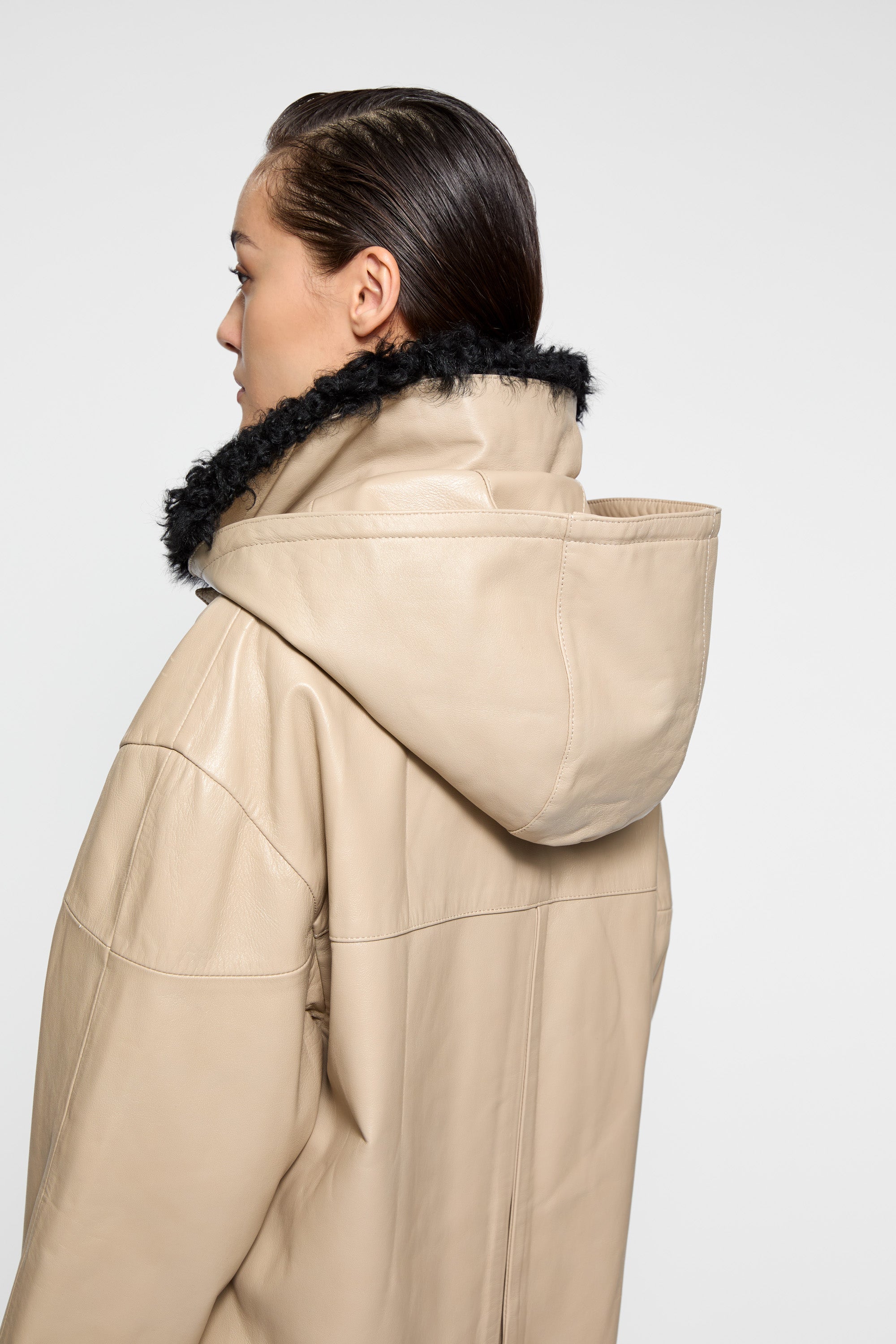 レインドロップコート ココア