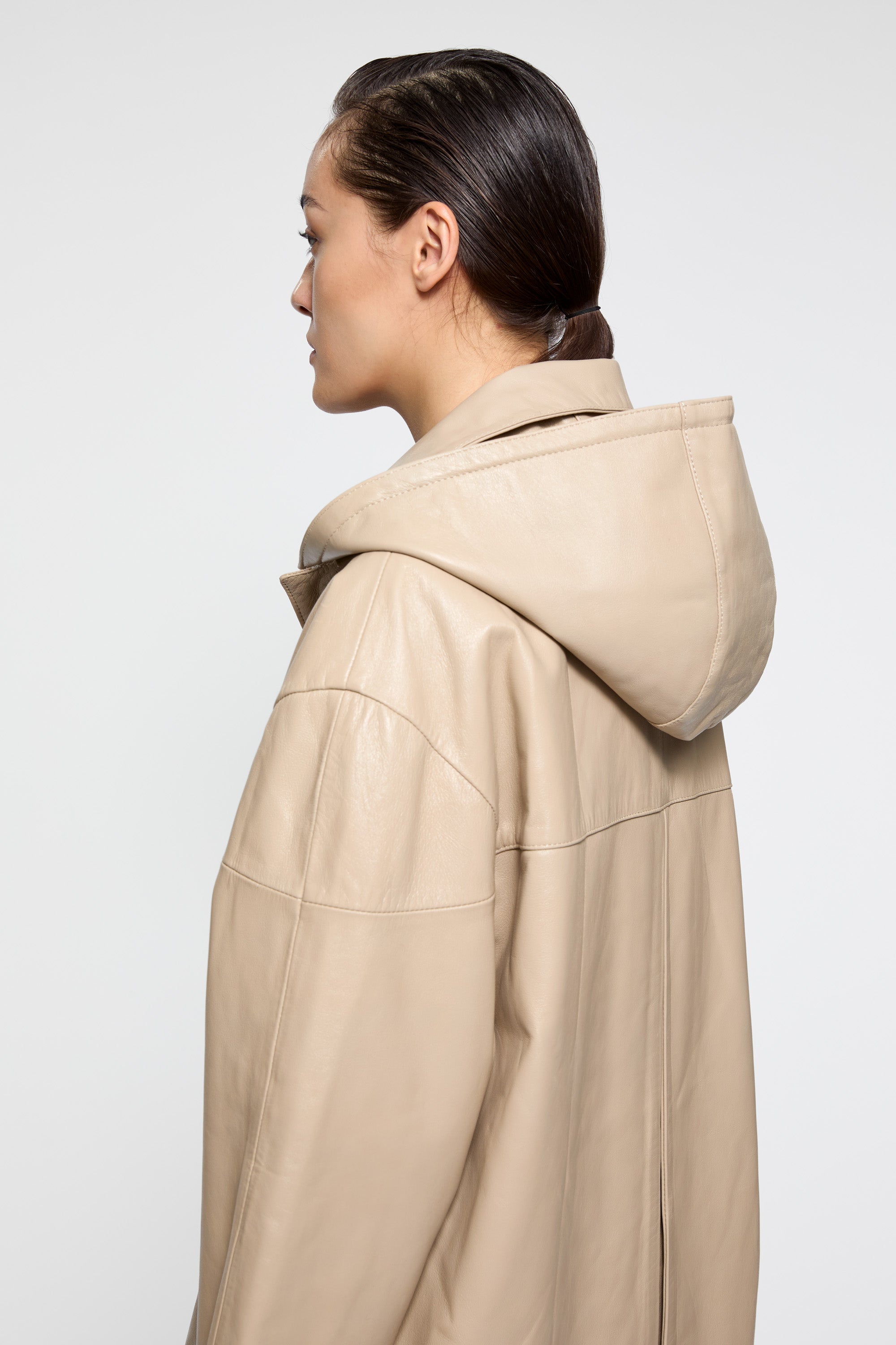 レインドロップコート ココア