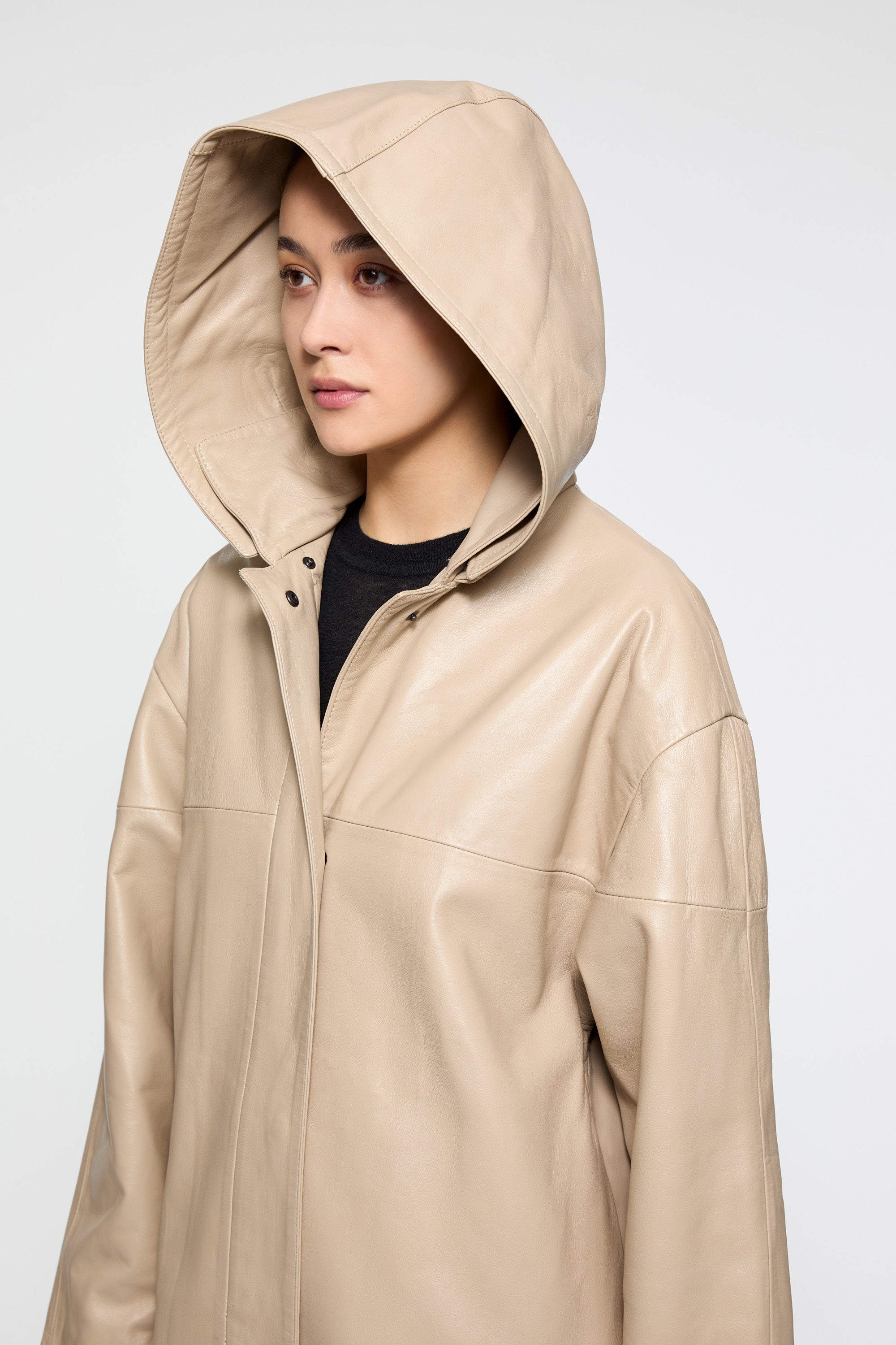 レインドロップコート ココア