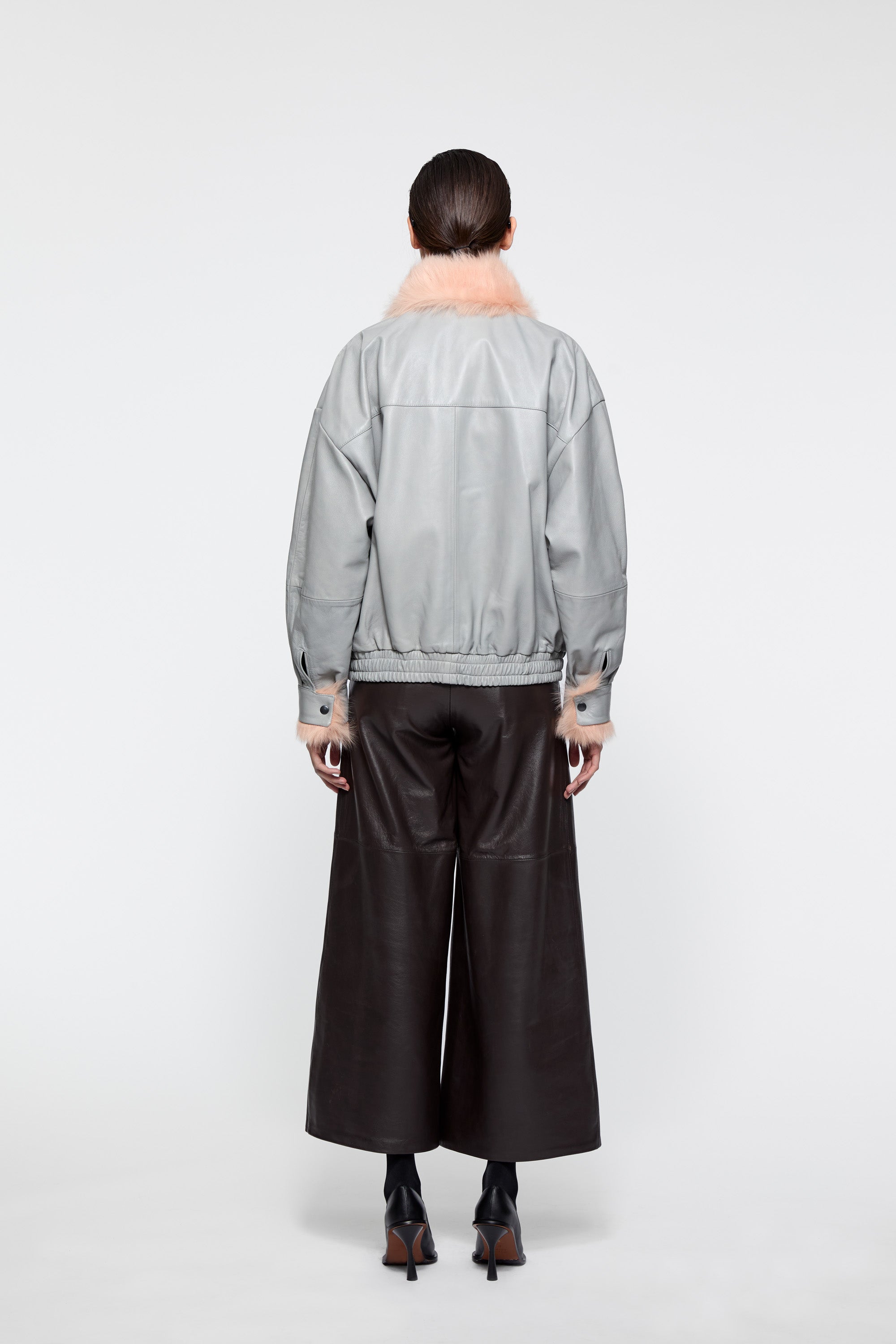 Zoe Bomber with detachable collar