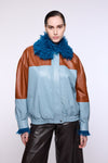 Zoe Bomber with detachable collar