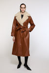 Selen Coat Amaretto Cream