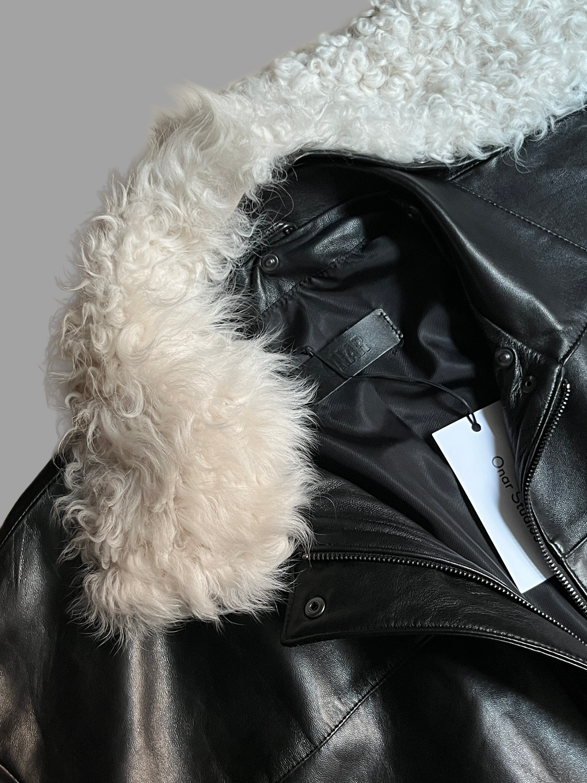 Joy x Zoe Bomber with detachable collar