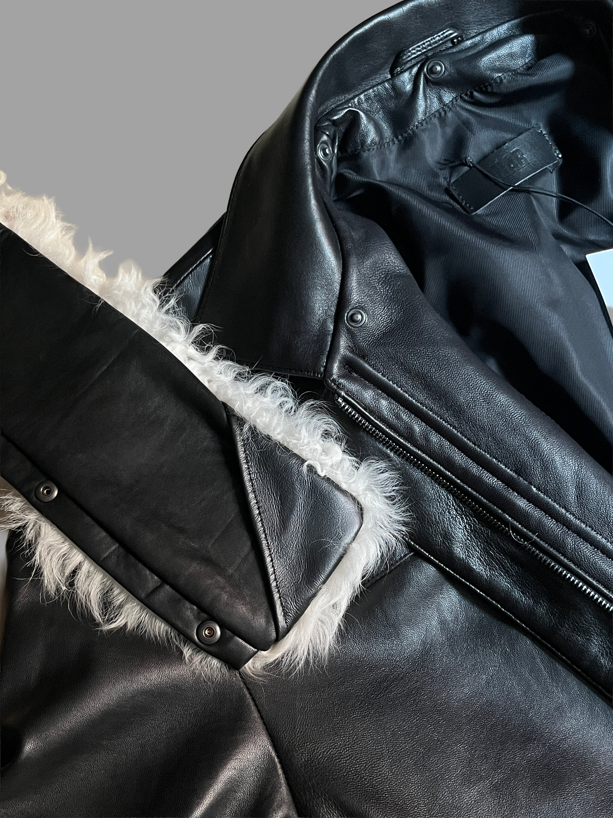 Joy x Zoe Bomber with detachable collar