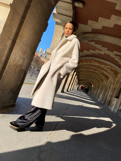 AURORA コート アイボリー