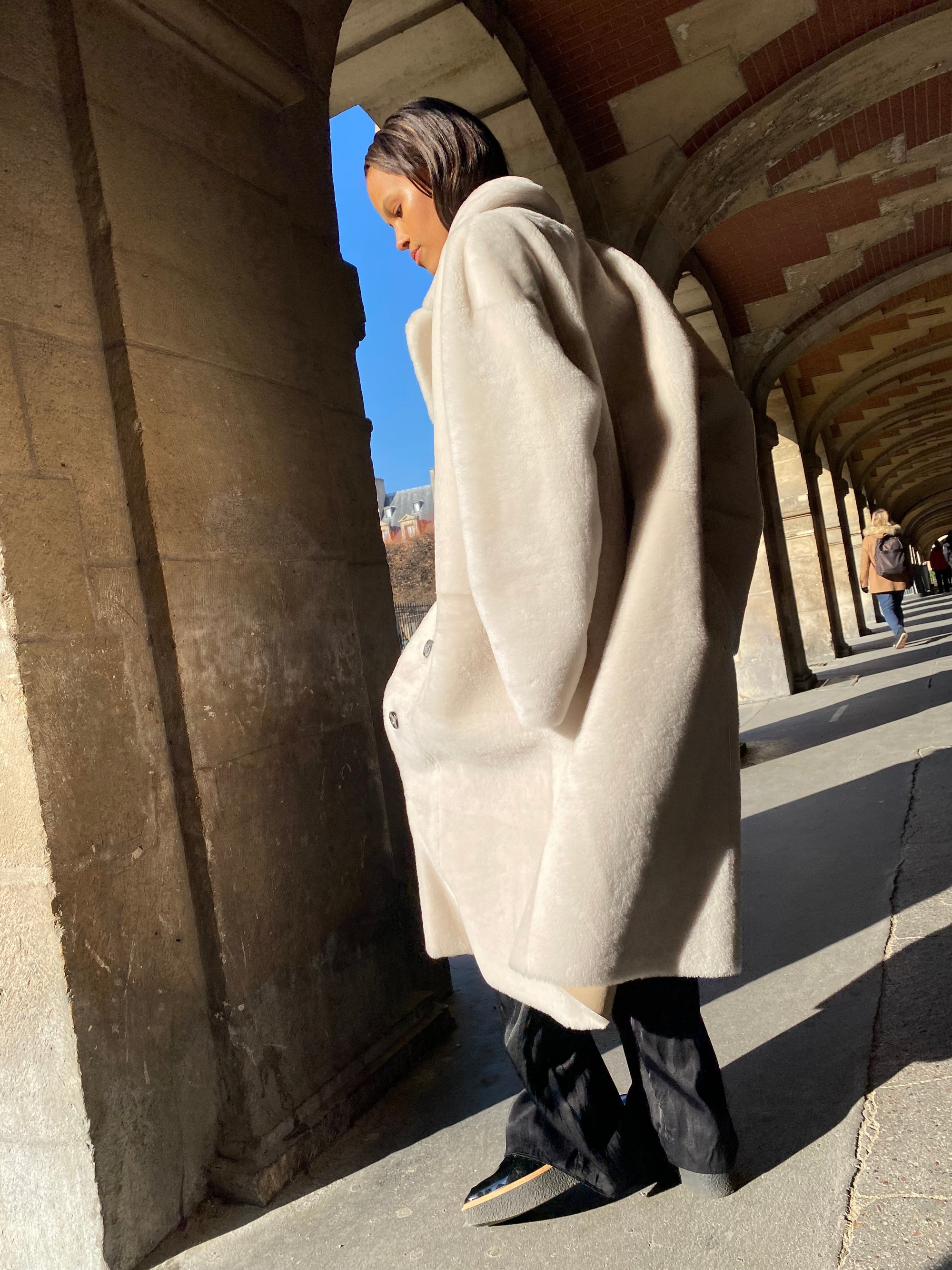 AURORA コート アイボリー