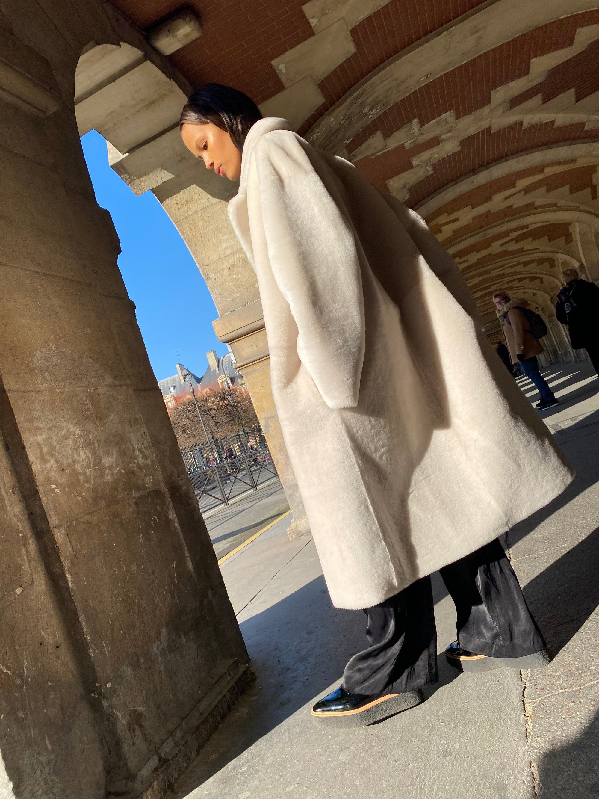 AURORA コート アイボリー