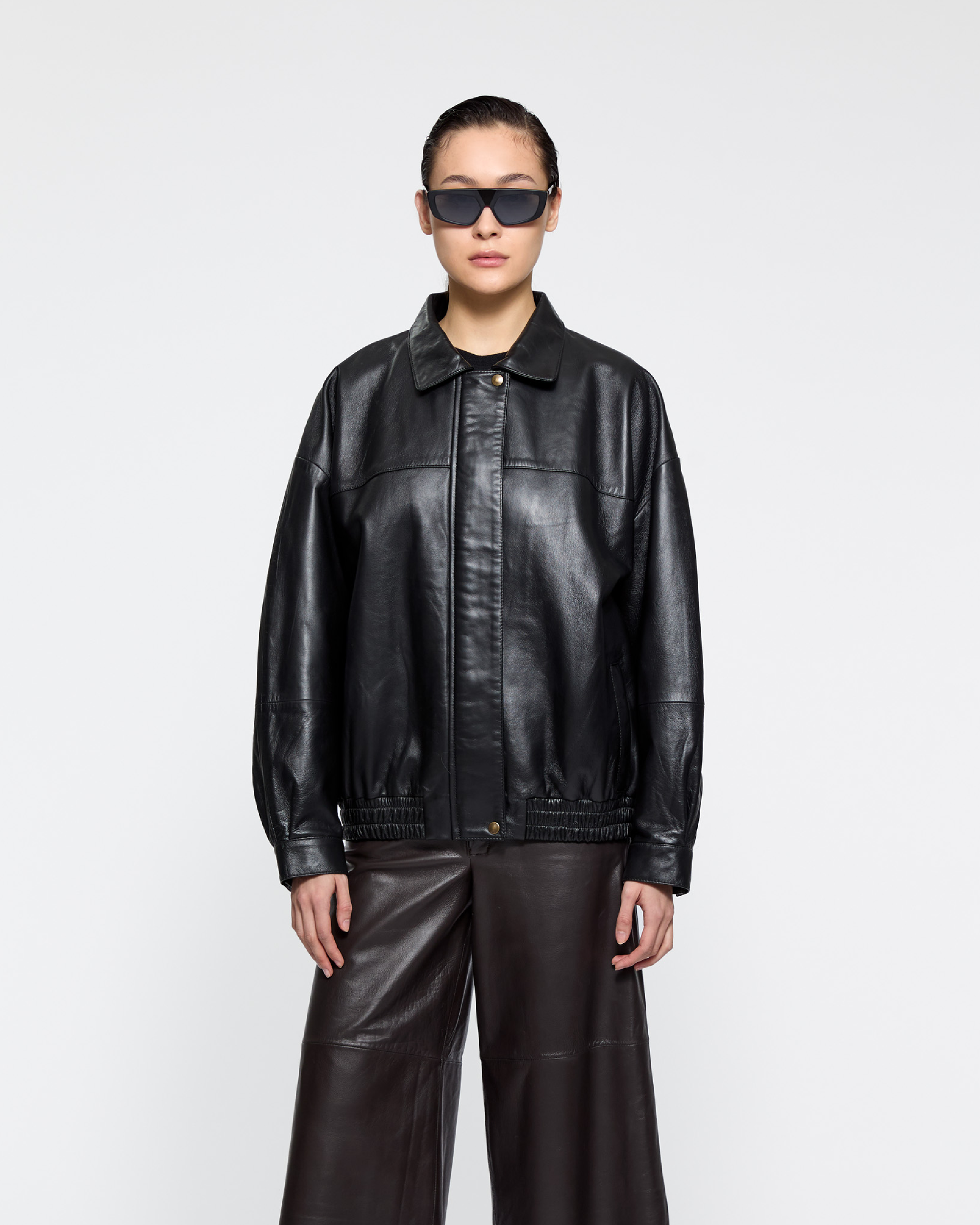 Joy x Zoe Bomber with detachable collar