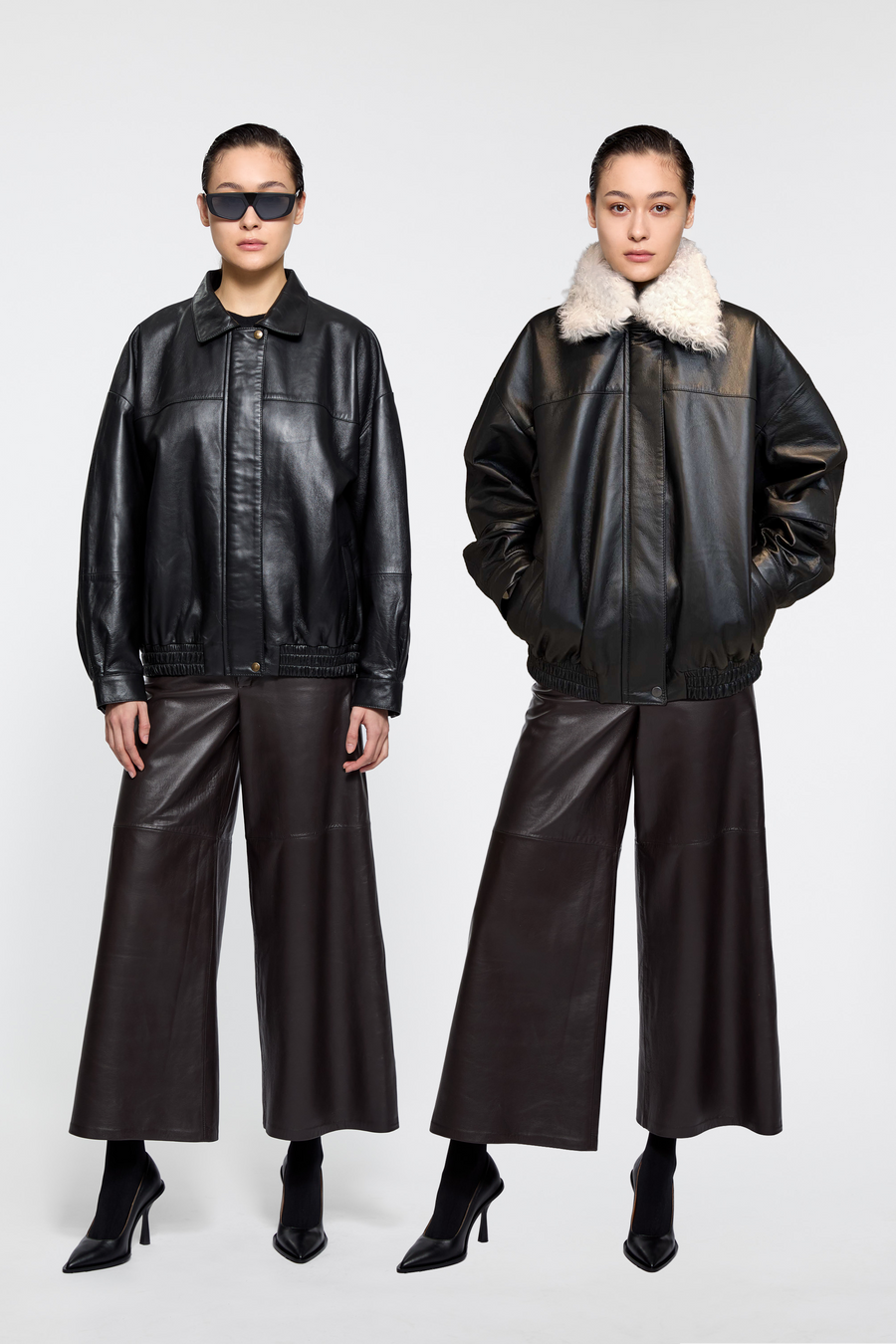 Joy x Zoe Bomber with detachable collar