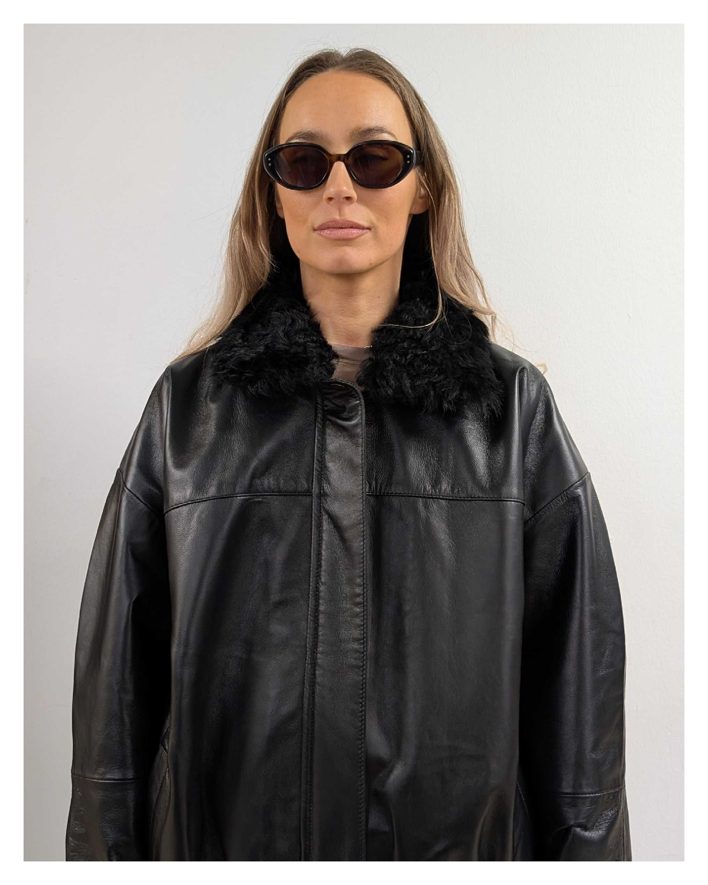 Joy x Zoe Bomber with detachable collar