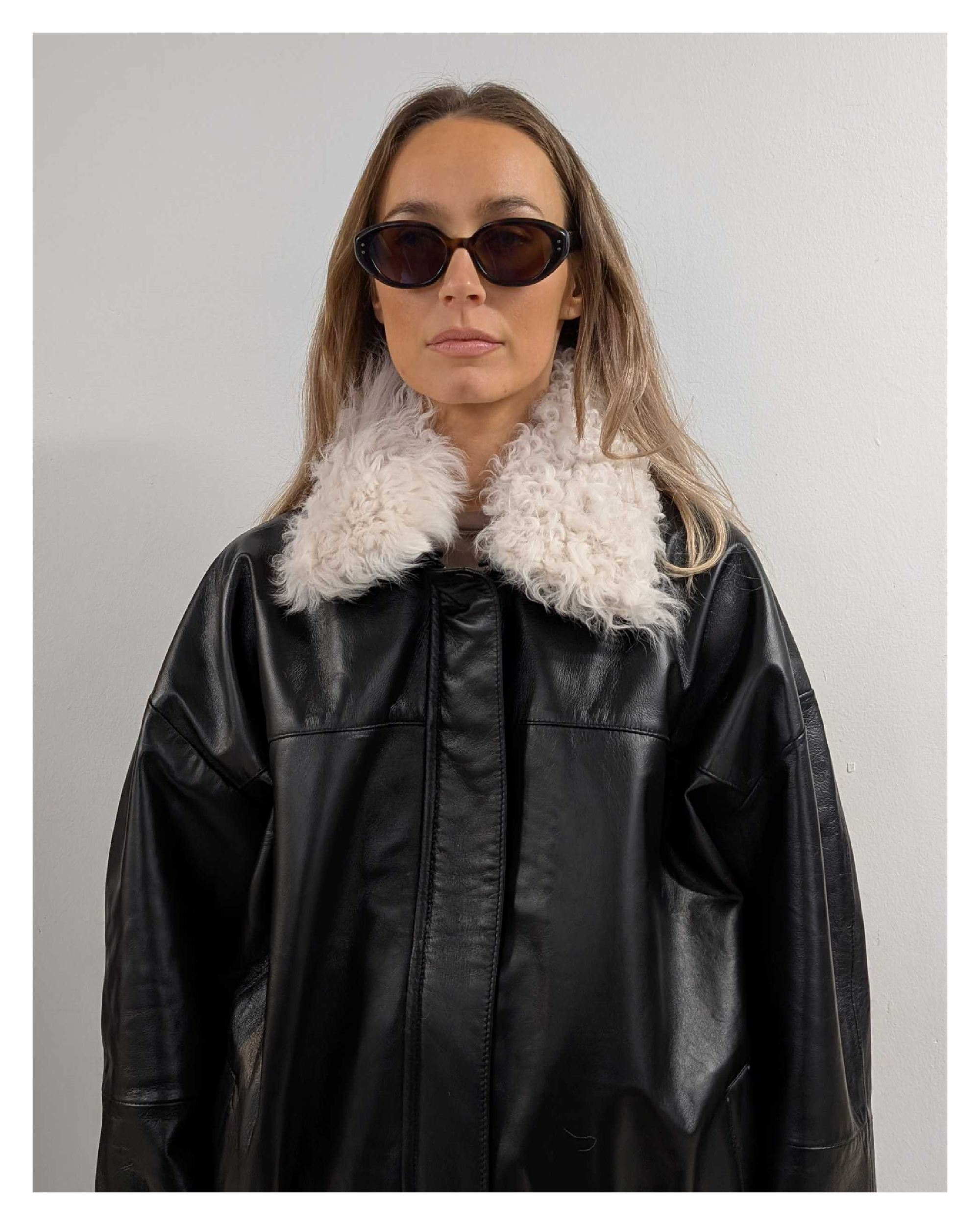 Joy x Zoe Bomber with detachable collar