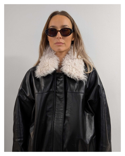 Joy x Zoe Bomber with detachable collar