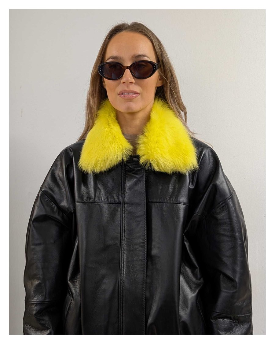 Joy x Zoe Bomber with detachable collar