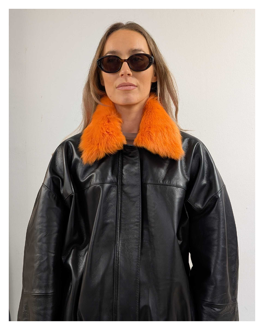 Joy x Zoe Bomber with detachable collar