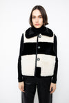 Iris Reversible Vest Black & Ivory