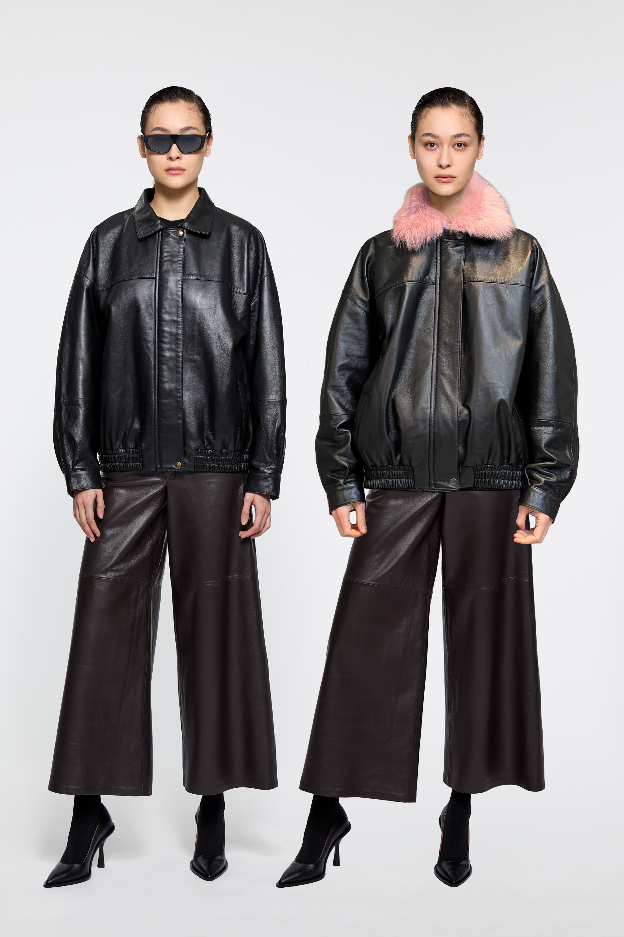 Joy x Zoe Bomber with detachable collar