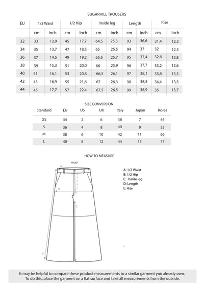DORA パンツ ブラック 36
