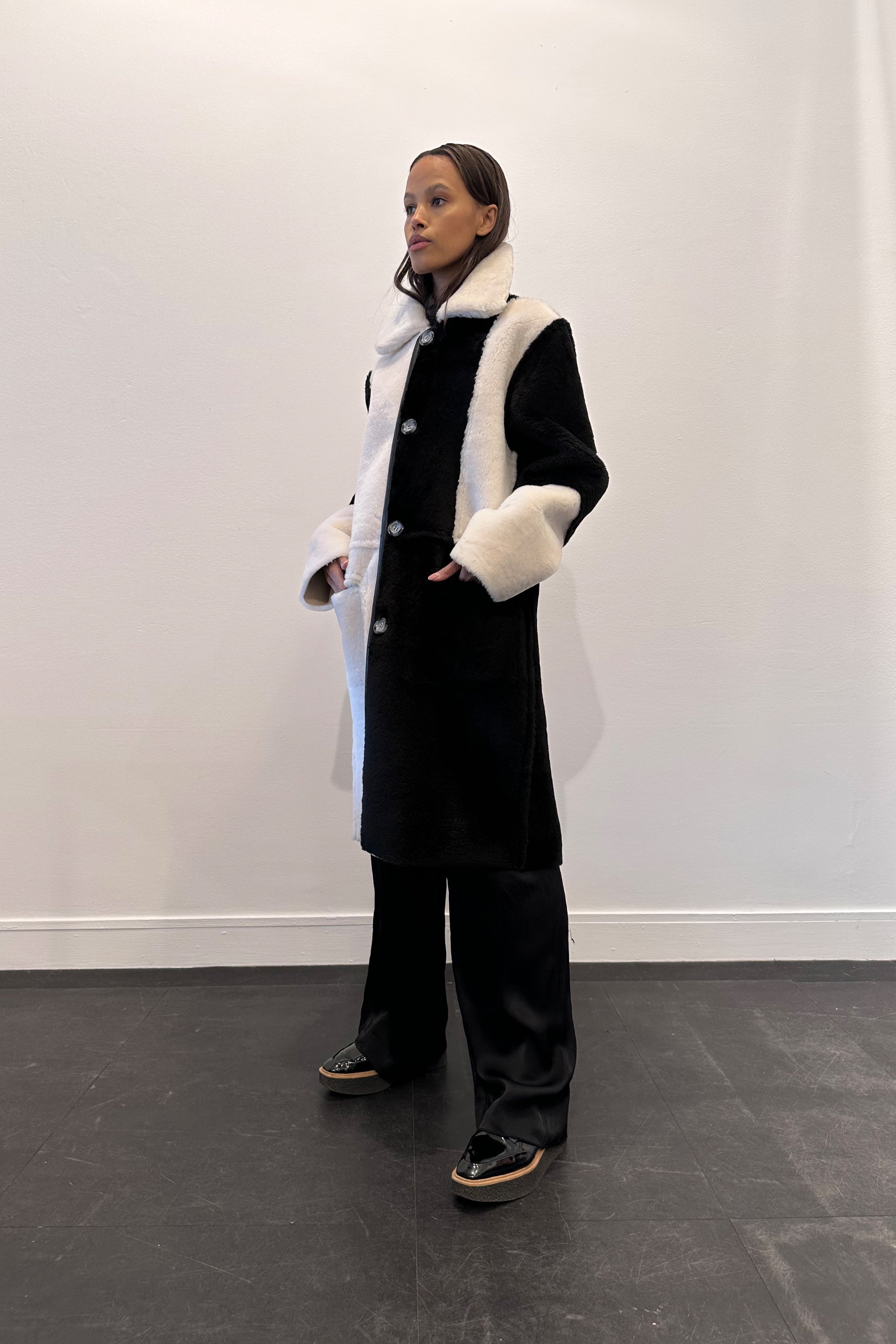 Piano Coat Reversible