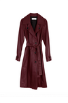 MARLENE Trench Burgundy