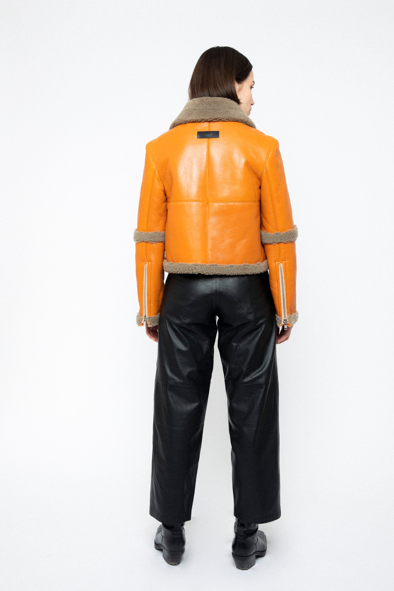 Chloe Aviator Orange & Chestnut