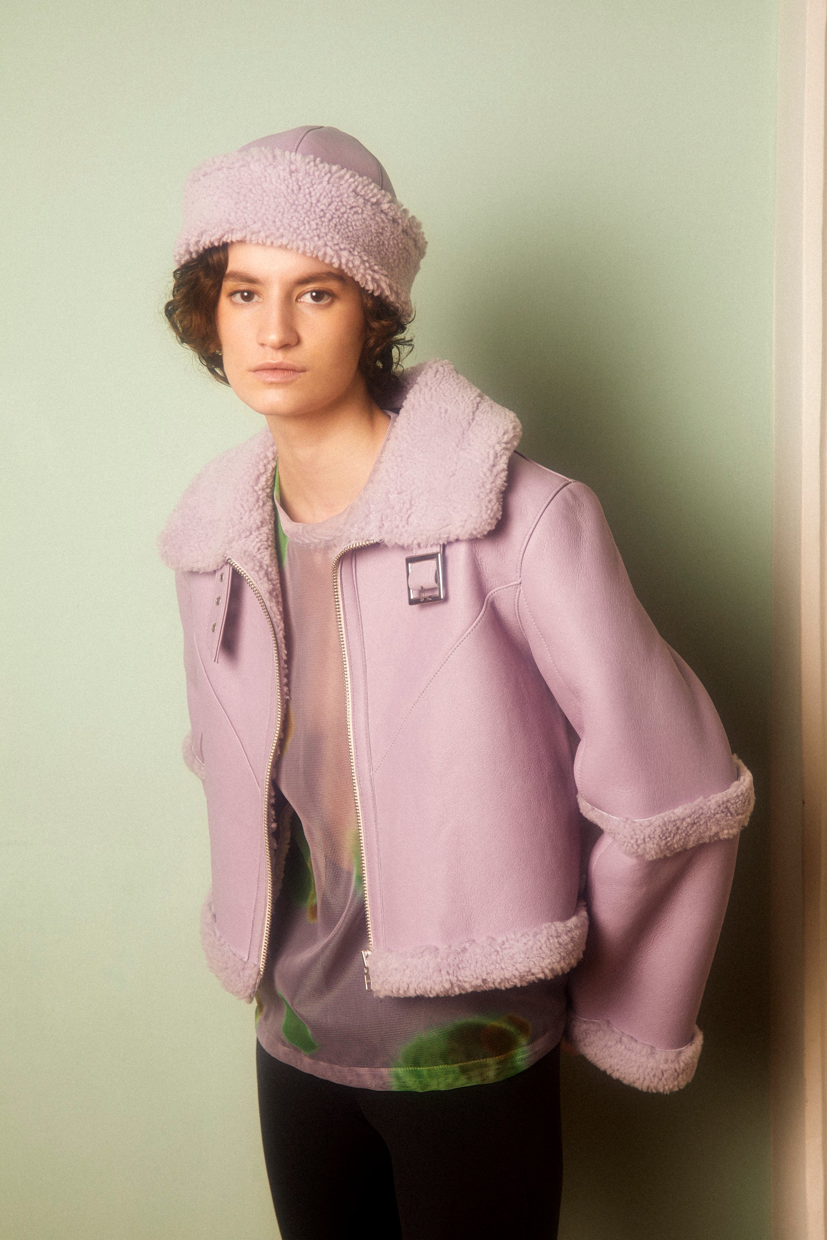 SASHA ハット ラベンダー